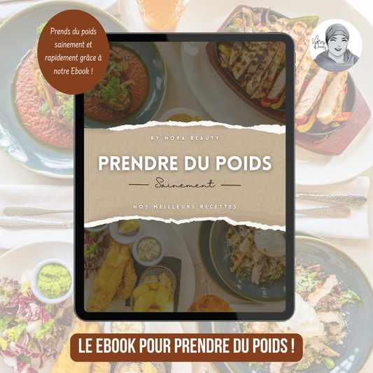 E-book - Prendre du Poids - Petit Déjeuner, Déjeuner, Dîner, Collations + Conseils, Astuces & Bonus