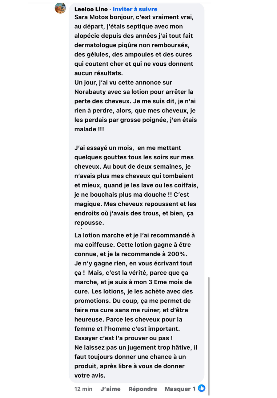 Avis client